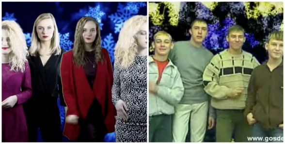 Raksta attēls - Burvīga latviešu meiteņu parodija par interneta supergrupu "Steklovata"