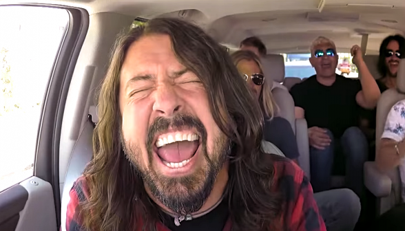 Raksta attēls - Pasaule šo gaidīja ilgi - "Foo Fighters" piedalās "Carpool Karaoke"!