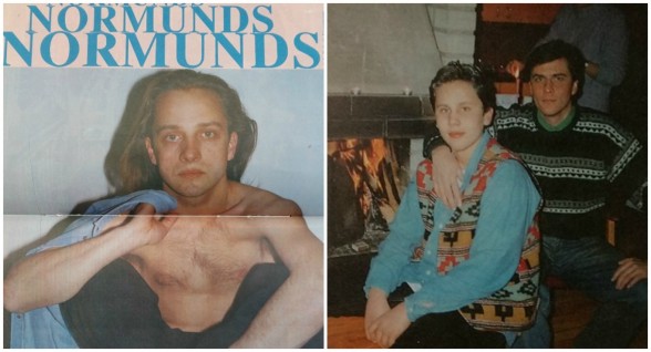 Raksta attēls - 90to gadu latviešu mūziķu fotogrāfijas no žurnāla Draugs lapaspusēm