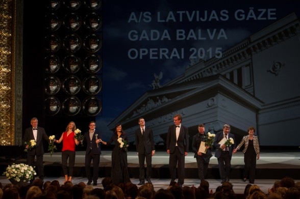 Raksta attēls - Apbalvoti Latvijas Gāzes Gada balvas Operai 2015 laureāti