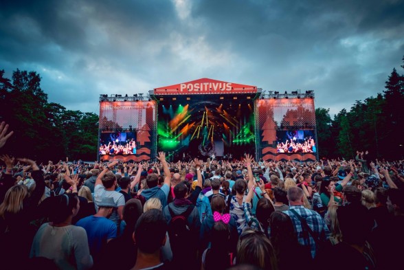 Raksta attēls - Positivus festivālam šogad būs sava unikāla radio stacija Positivus SWH POP-UP Radio