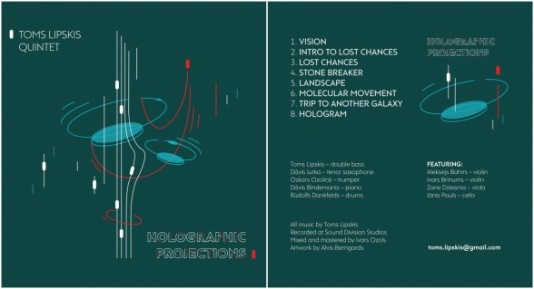 Raksta attēls - Kontrabasists Toms Lipskis izdod debijas albumu "Holographic Projections"