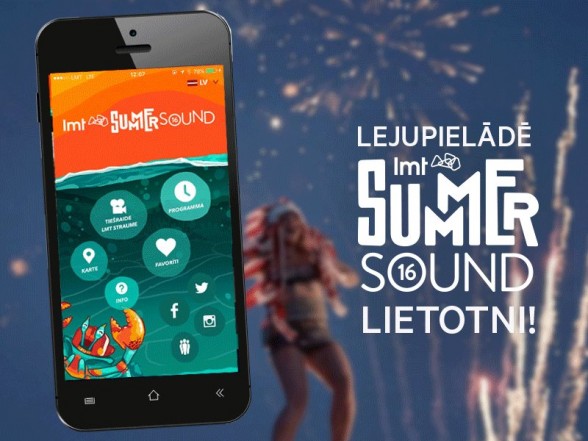 Raksta attēls - Izmēģini bezmaksas LMT Summer Sound festivāla lietotni 