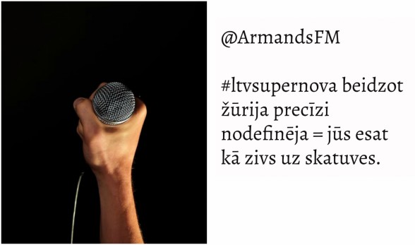 Raksta attēls - 20 treknos tvītos par "Supernova" 2. atlases kārtu
