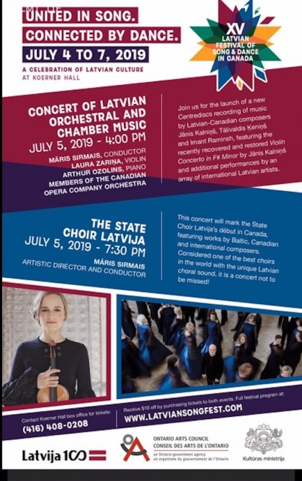 Raksta attēls - Valsts Akadēmiskais koris “Latvija” izziņo koncertturnejas datumus Kanādā