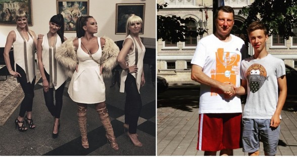 Raksta attēls - Mošķi ielās, traks basketbols, prezidents Vējonis sveic puisi dzimšanas dienā: kā pagāja Rīgas svētki? FOTO