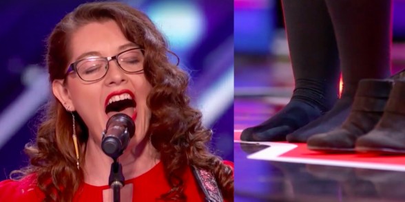 Raksta attēls - Nedzirdīga dziedātāja ar savu balsi sajūsmina America's Got Talent žūriju  