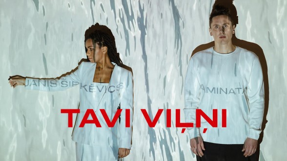 Raksta attēls - Jānis Šipkēvics kopā ar Aminatu izdod jaunu dziesmu - “Tavi viļņi”   